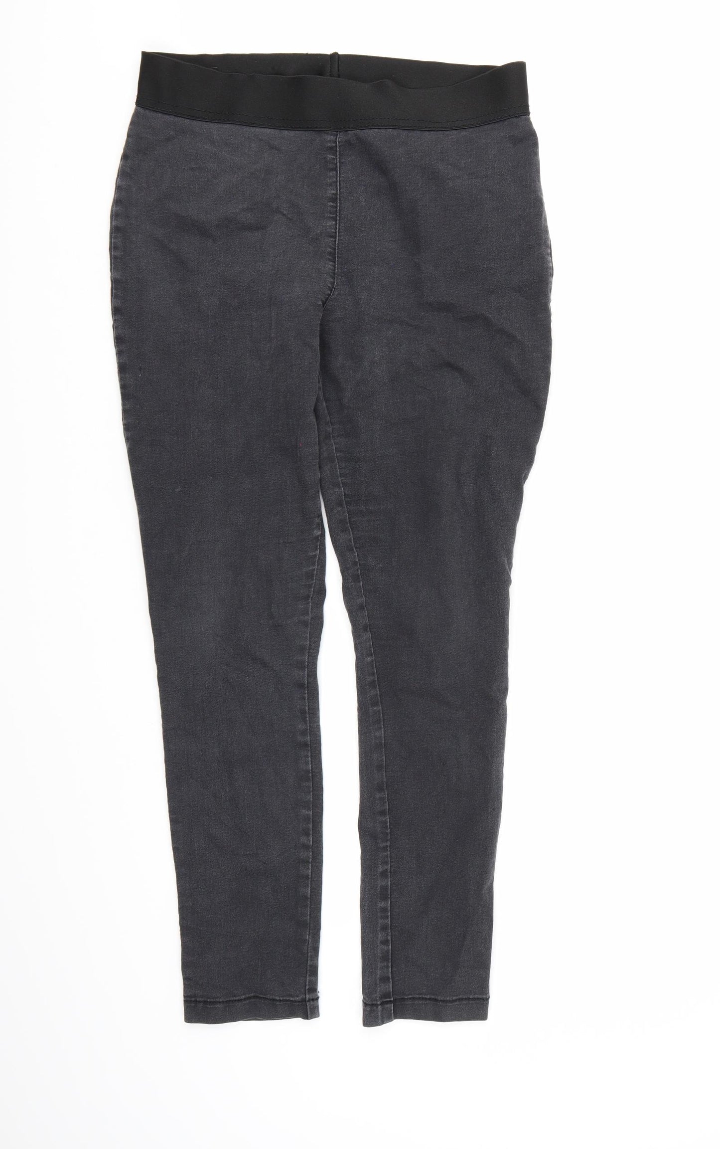 Marks and Spencer Womens Black  Denim Jegging Jeans Size 12 L26 in