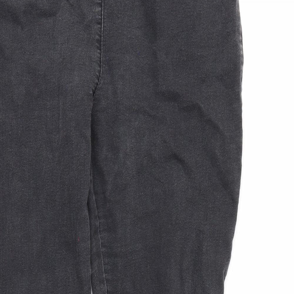 Marks and Spencer Womens Black  Denim Jegging Jeans Size 12 L26 in