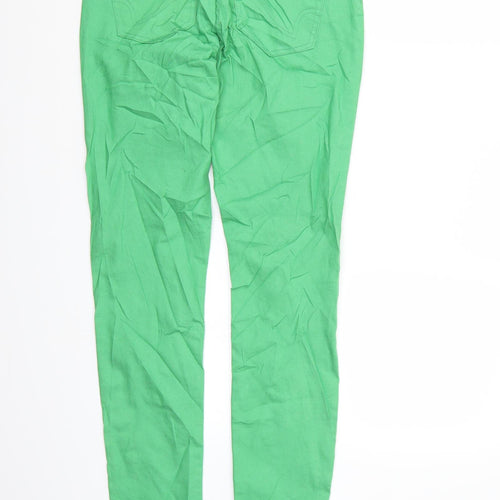 Only Womens Green  Denim Skinny Jeans Size S L30 in