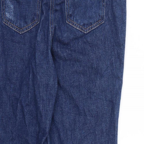 &DENIM Womens Blue  Denim Mom Jeans Size 10 L24 in
