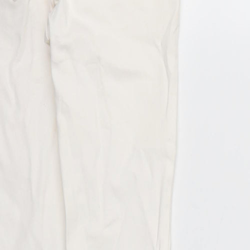 New Look Womens White  Denim Jegging Jeans Size 8 L28 in