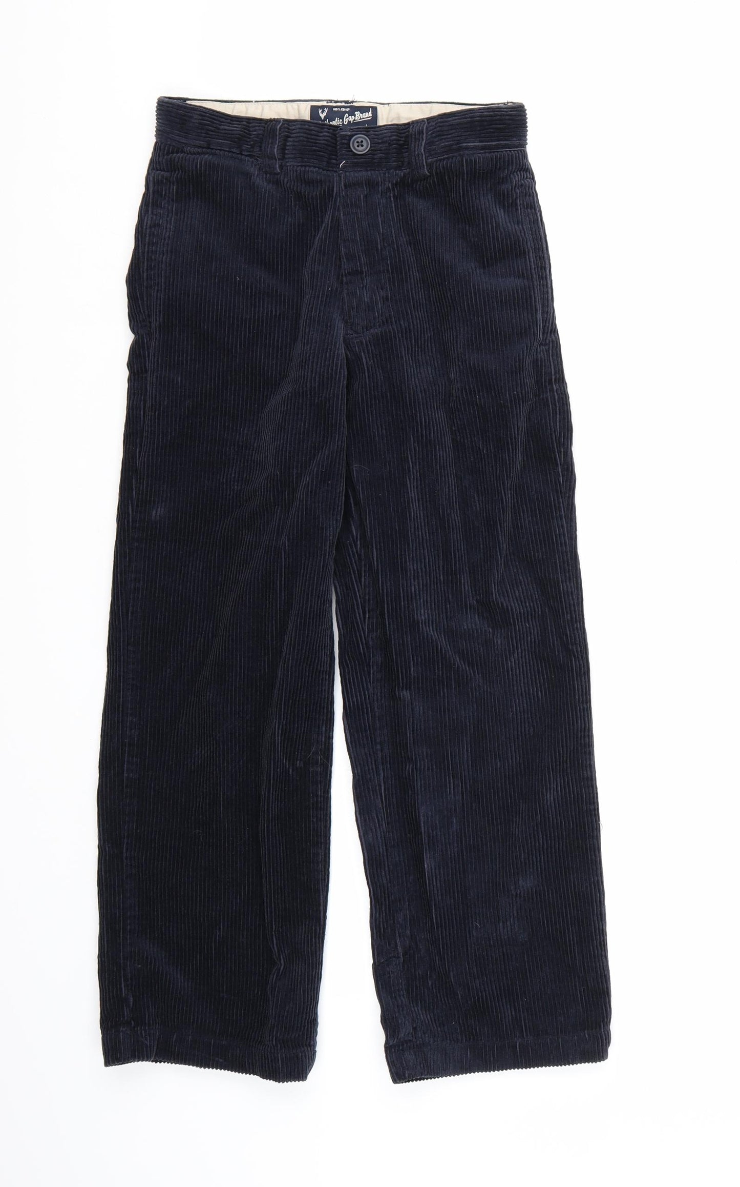 Gap Womens Blue  Corduroy Trousers  Size 8 L23 in
