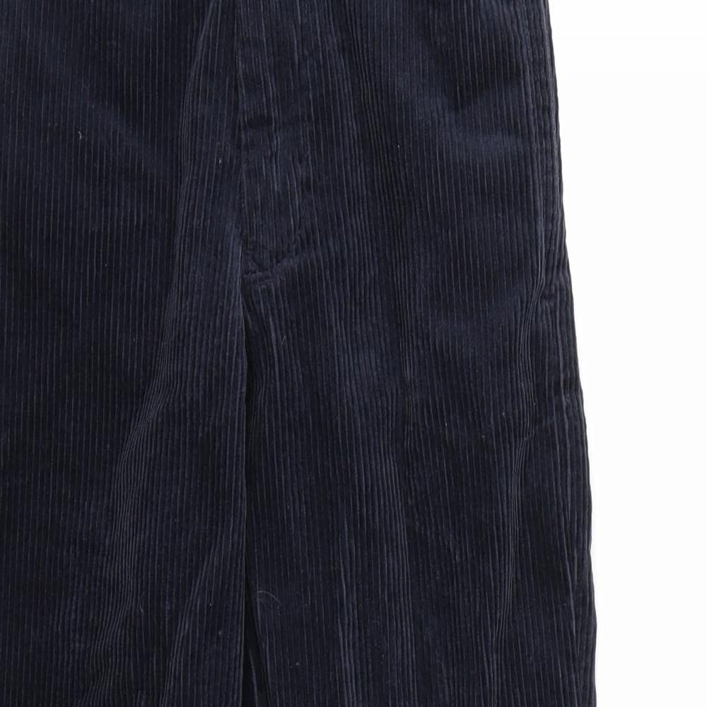 Gap Womens Blue  Corduroy Trousers  Size 8 L23 in