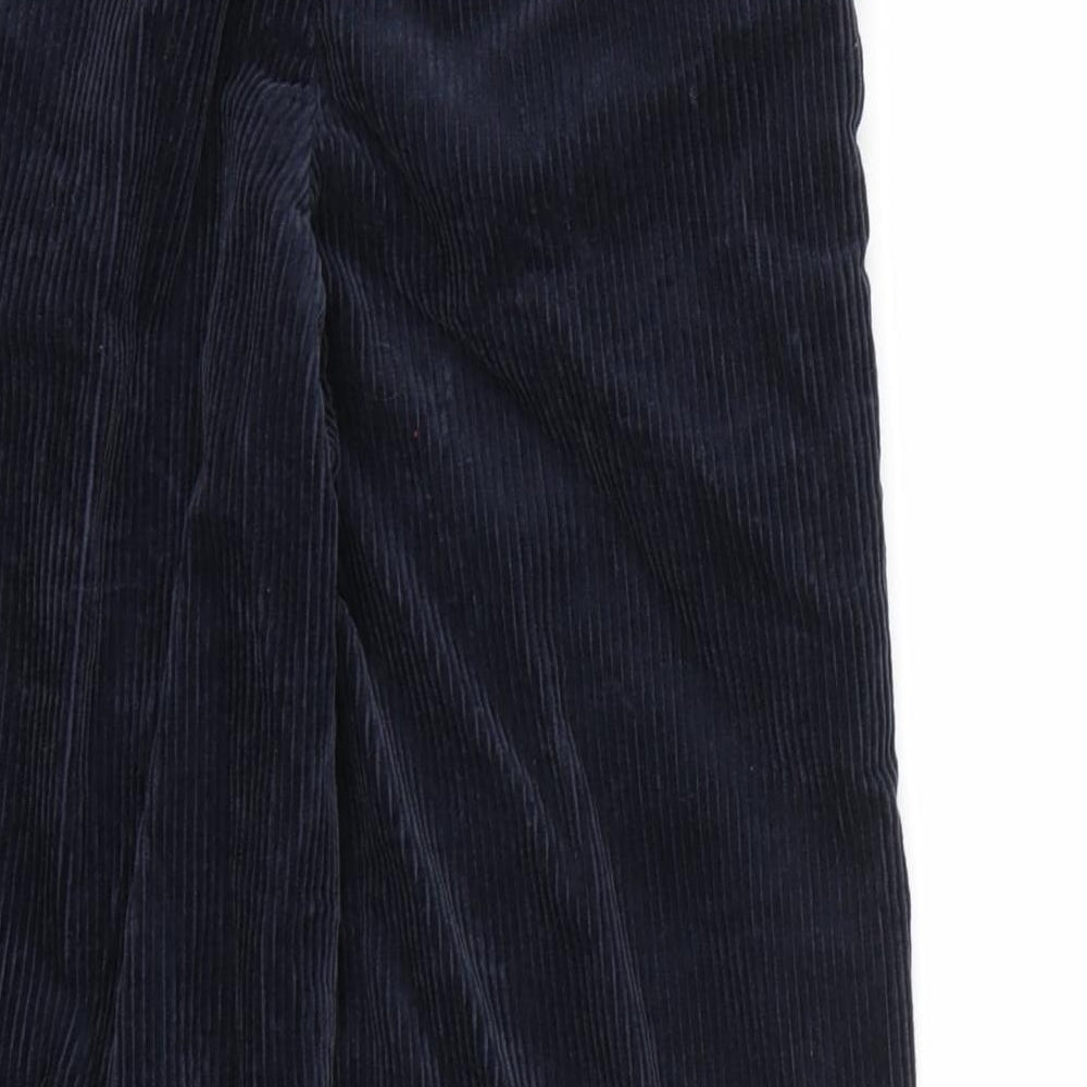 Gap Womens Blue  Corduroy Trousers  Size 8 L23 in
