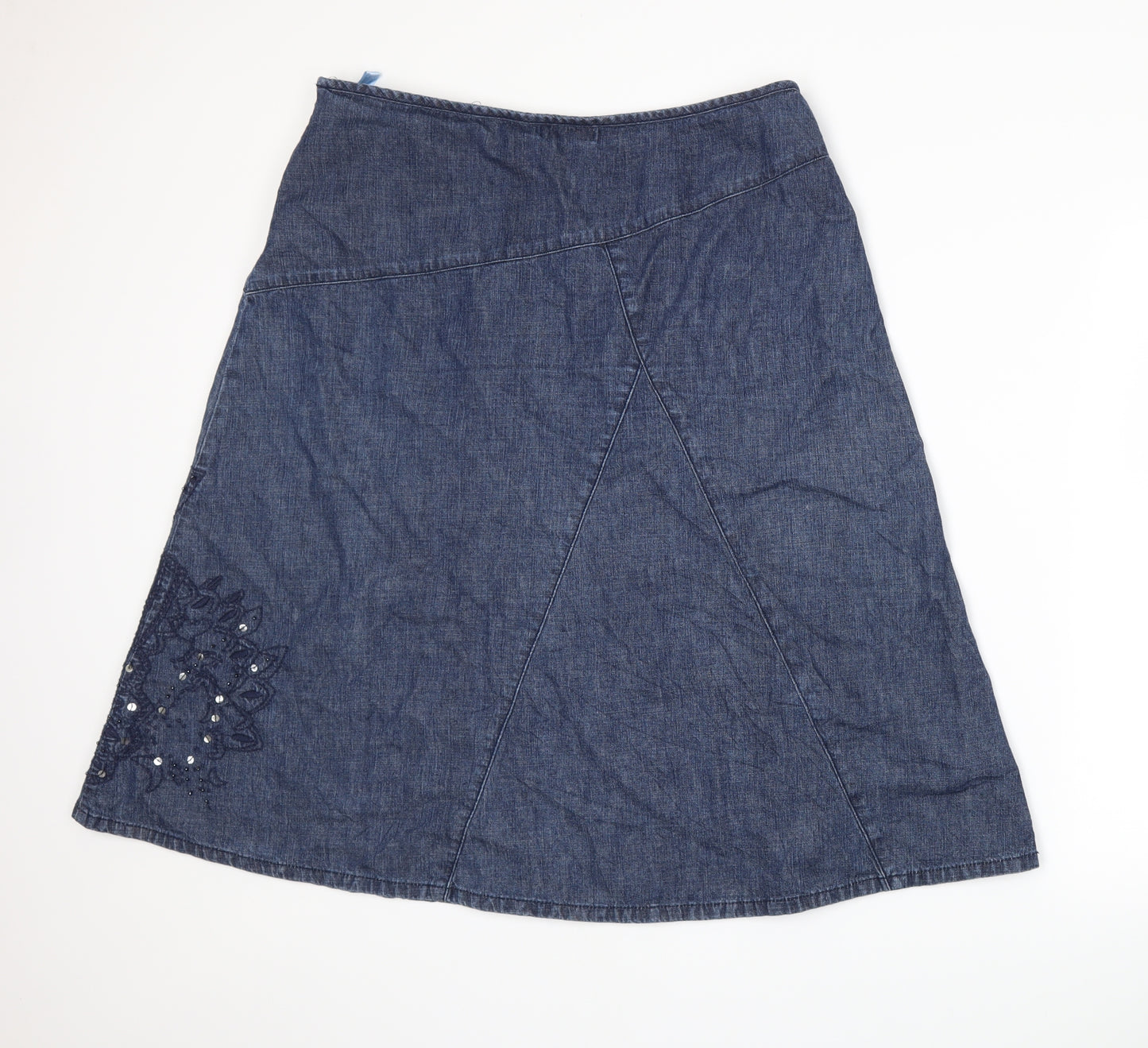 Bonmarché Womens Blue  Denim A-Line Set Size 16