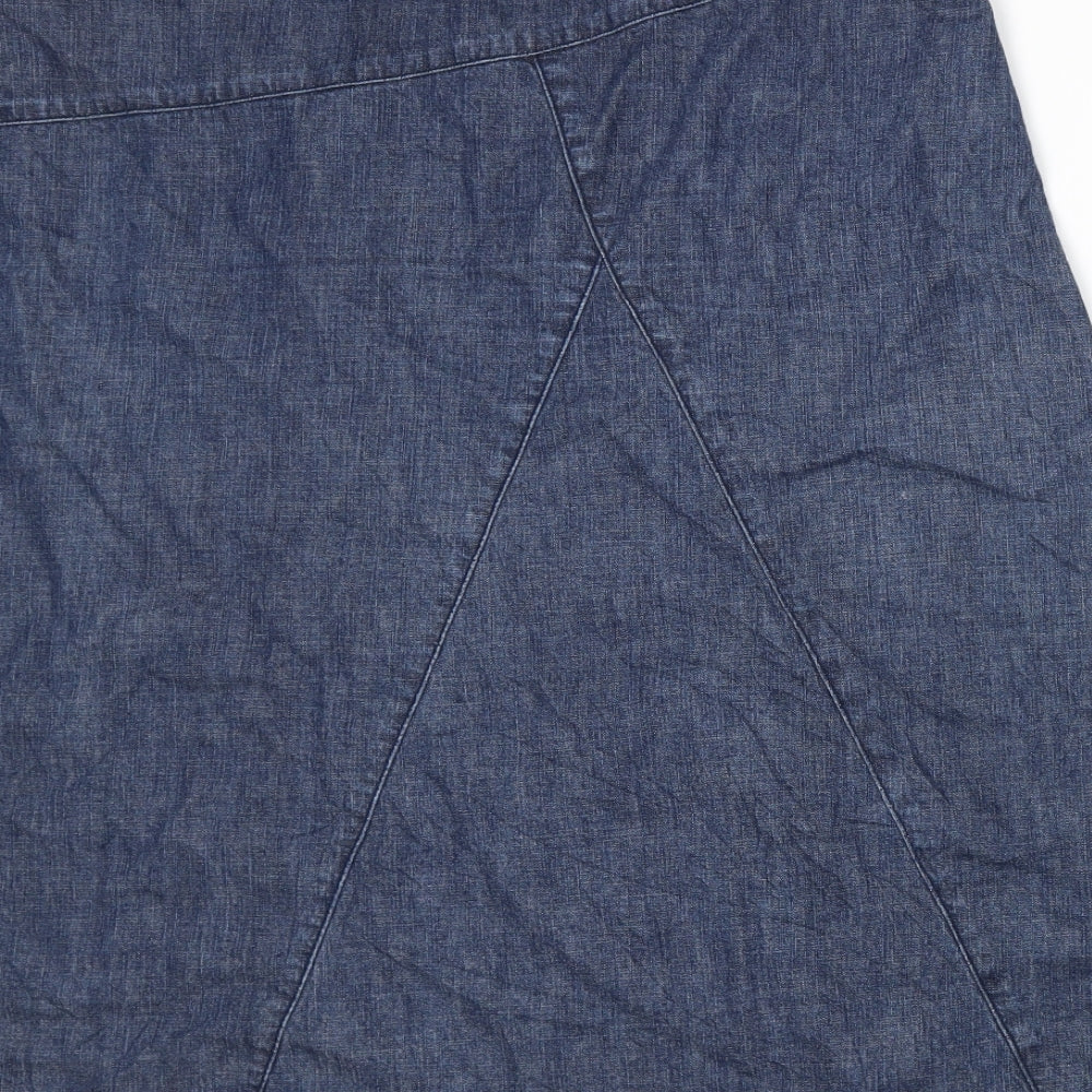 Bonmarché Womens Blue  Denim A-Line Set Size 16
