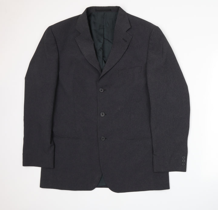 George Mens Grey   Jacket Suit Jacket Size L