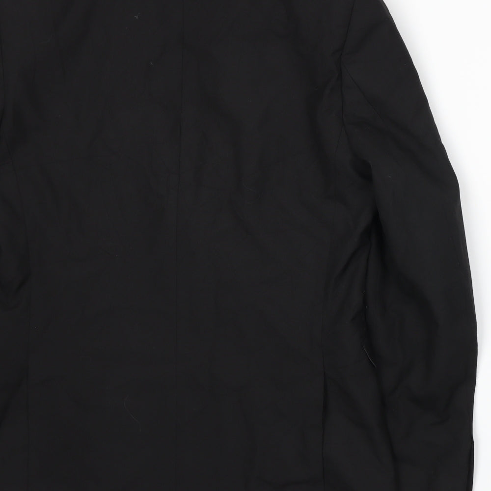 Marks and Spencer Mens Black   Jacket Suit Jacket Size M