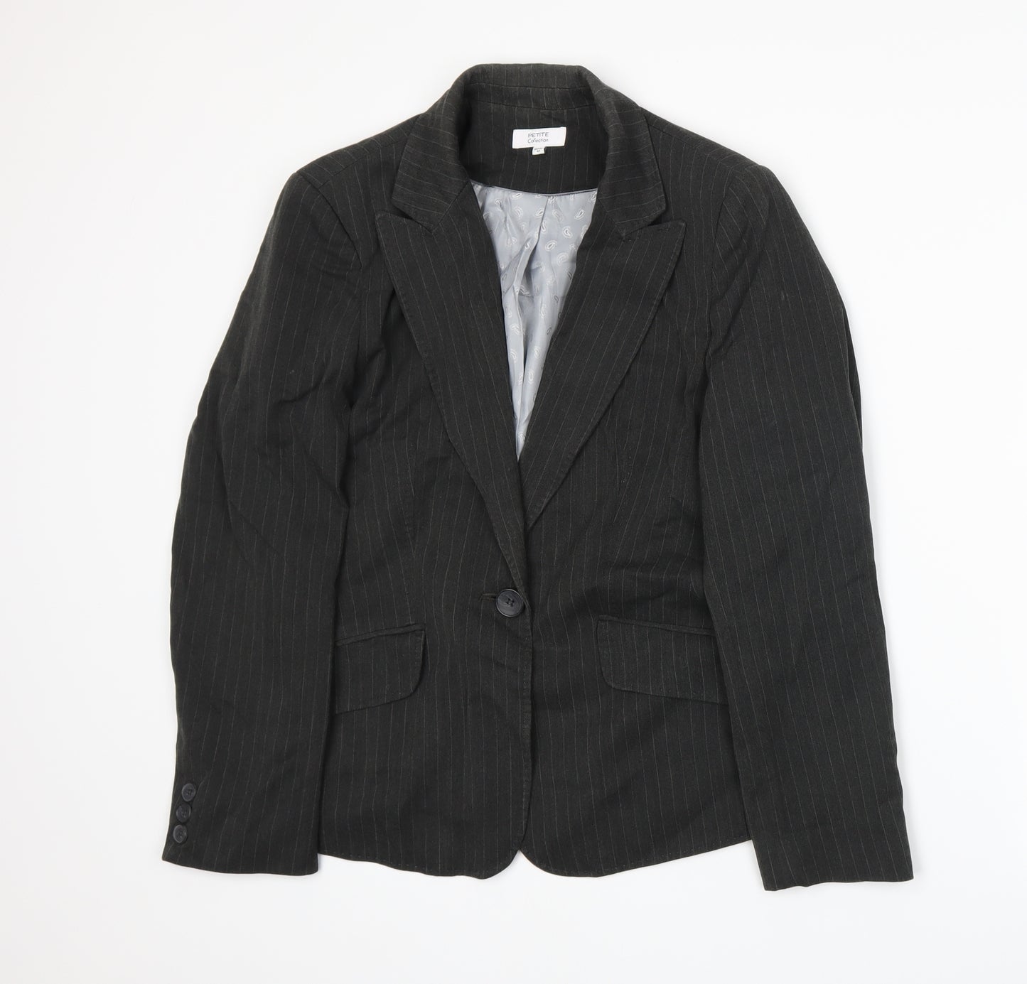 Debenhams Womens Grey   Jacket Suit Jacket Size 12