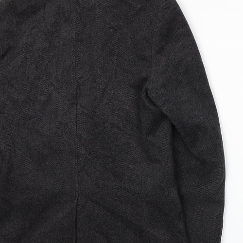 Focus Mens Grey   Jacket Coat Size S