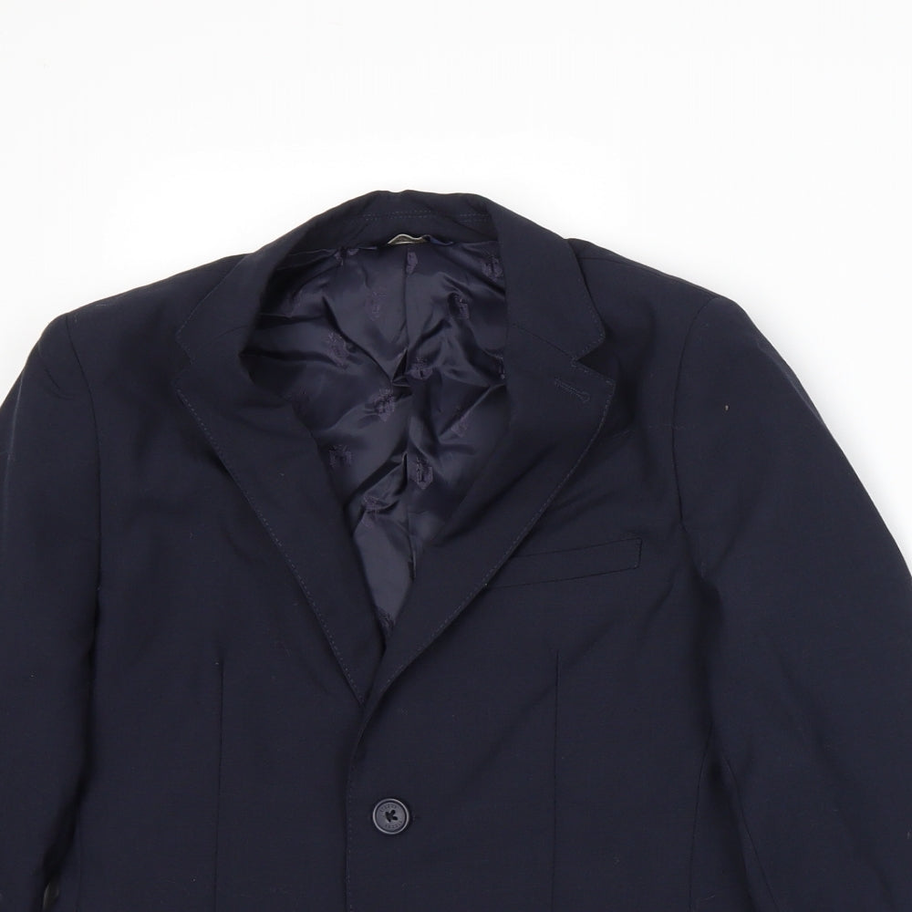 Tizzas Boys Blue   Jacket Blazer Size 9-10 Years