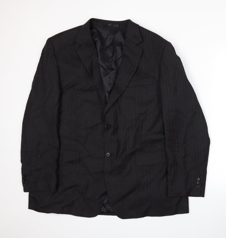 Brook Taverner Mens Grey   Jacket Suit Jacket Size XL