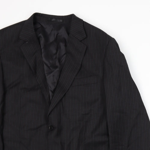 Brook Taverner Mens Grey   Jacket Suit Jacket Size XL