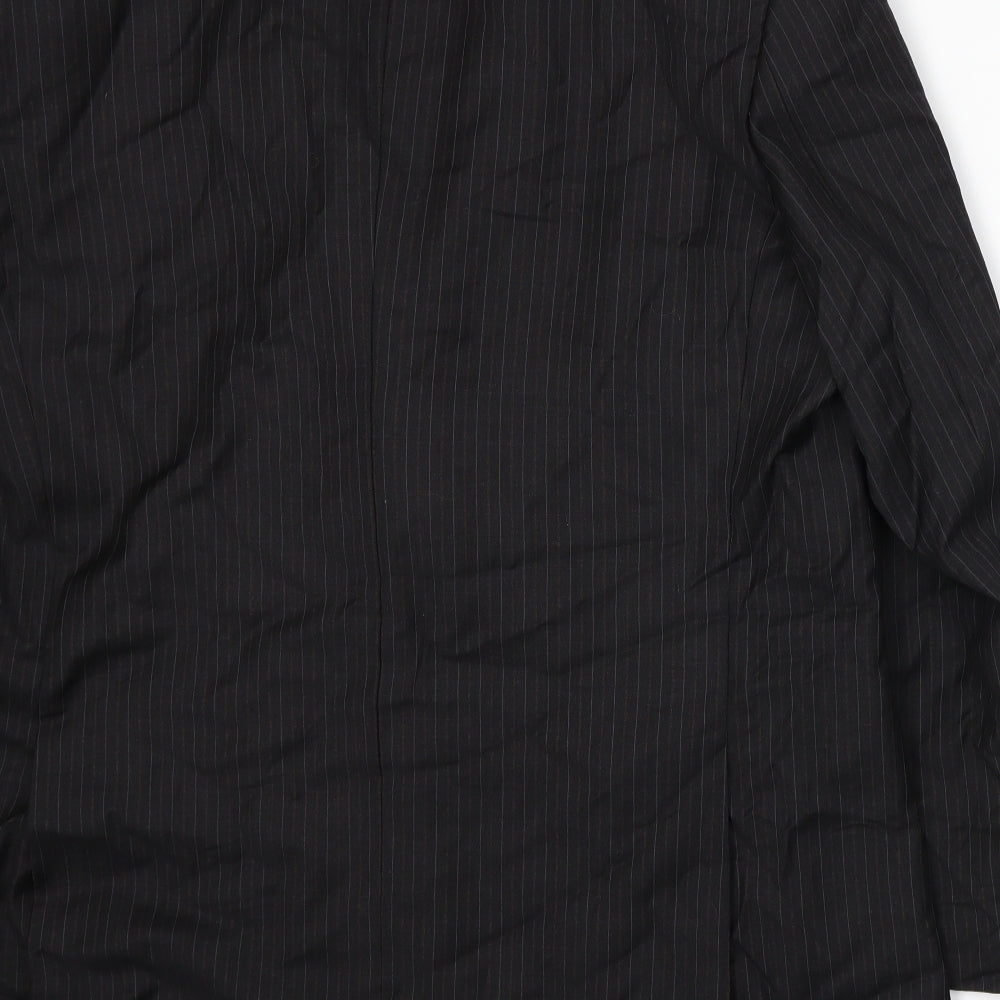 Brook Taverner Mens Grey   Jacket Suit Jacket Size XL