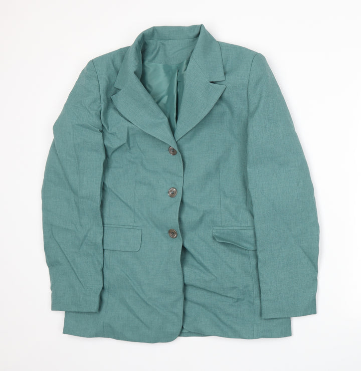 BHS Womens Green Jacket Suit Jacket Size 12