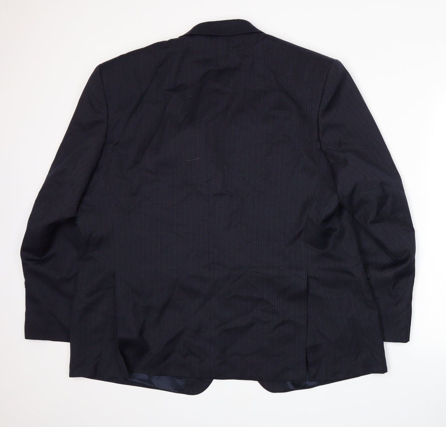 Trevira Mens Blue   Jacket Suit Jacket Size 2XL