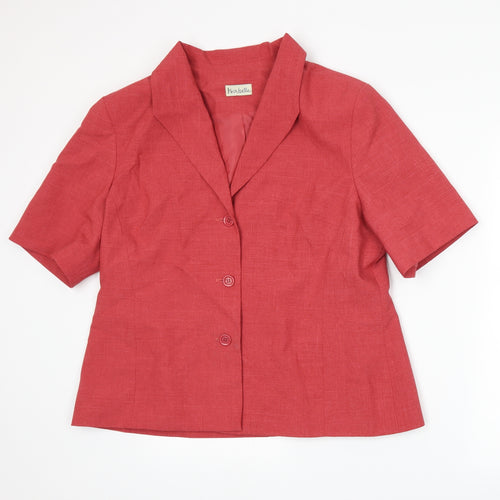 Isabelle Womens Pink   Jacket Suit Jacket Size 18