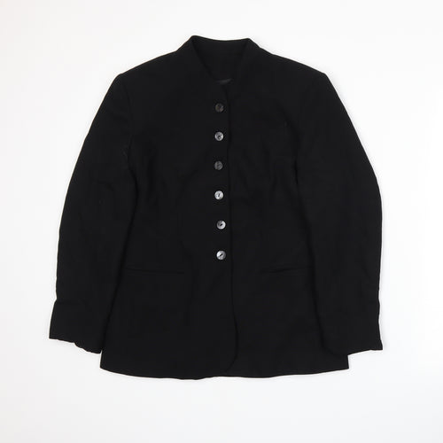 Richards Womens Black   Jacket Suit Jacket Size 12