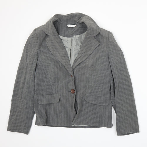 BHS Womens Grey   Jacket Suit Jacket Size 12