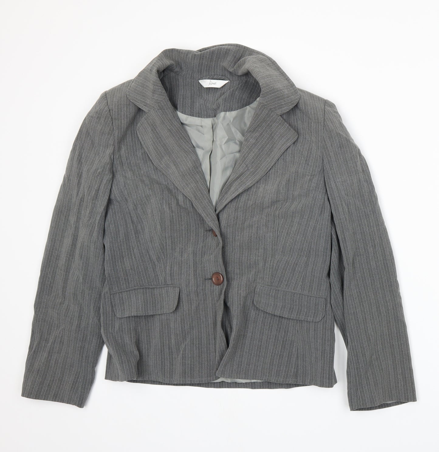 BHS Womens Grey   Jacket Suit Jacket Size 12