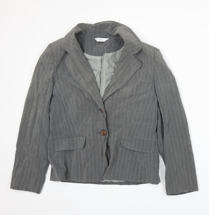 BHS Womens Grey   Jacket Suit Jacket Size 12