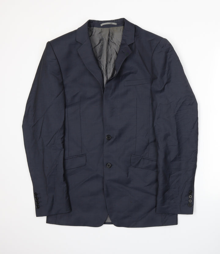 NEXT Mens Blue Jacket Suit Jacket Size M