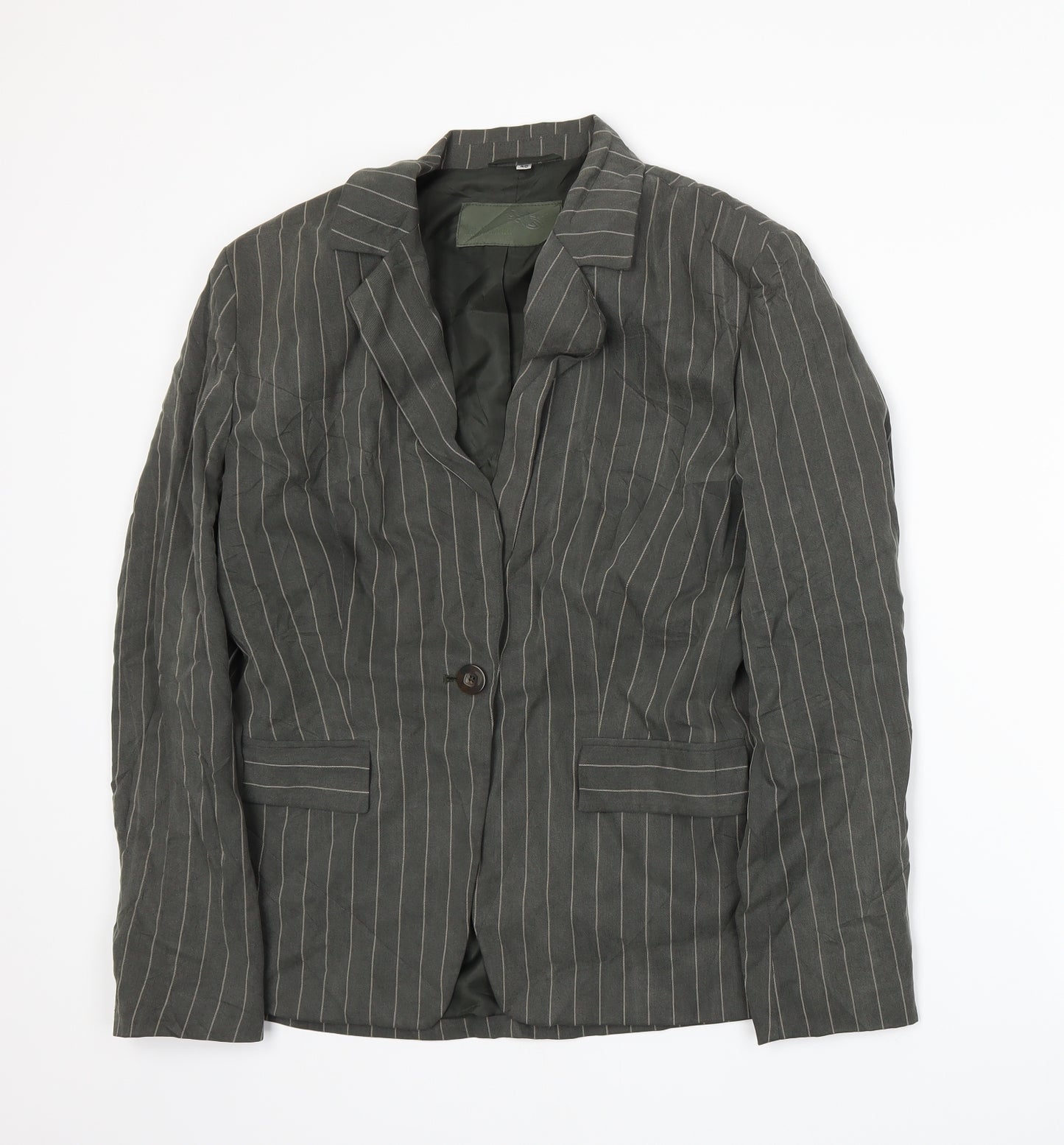 La Strada Womens Green   Jacket Suit Jacket Size 12