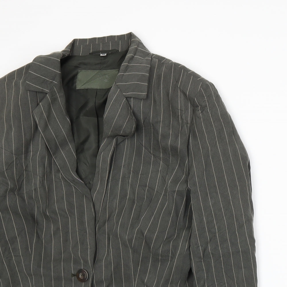 La Strada Womens Green   Jacket Suit Jacket Size 12