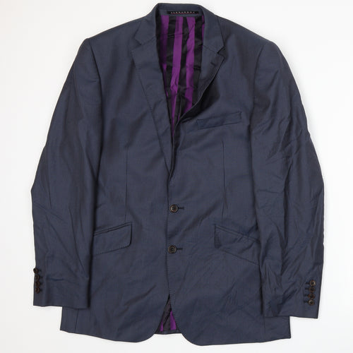 Alexandre Mens Blue   Jacket Suit Jacket Size L