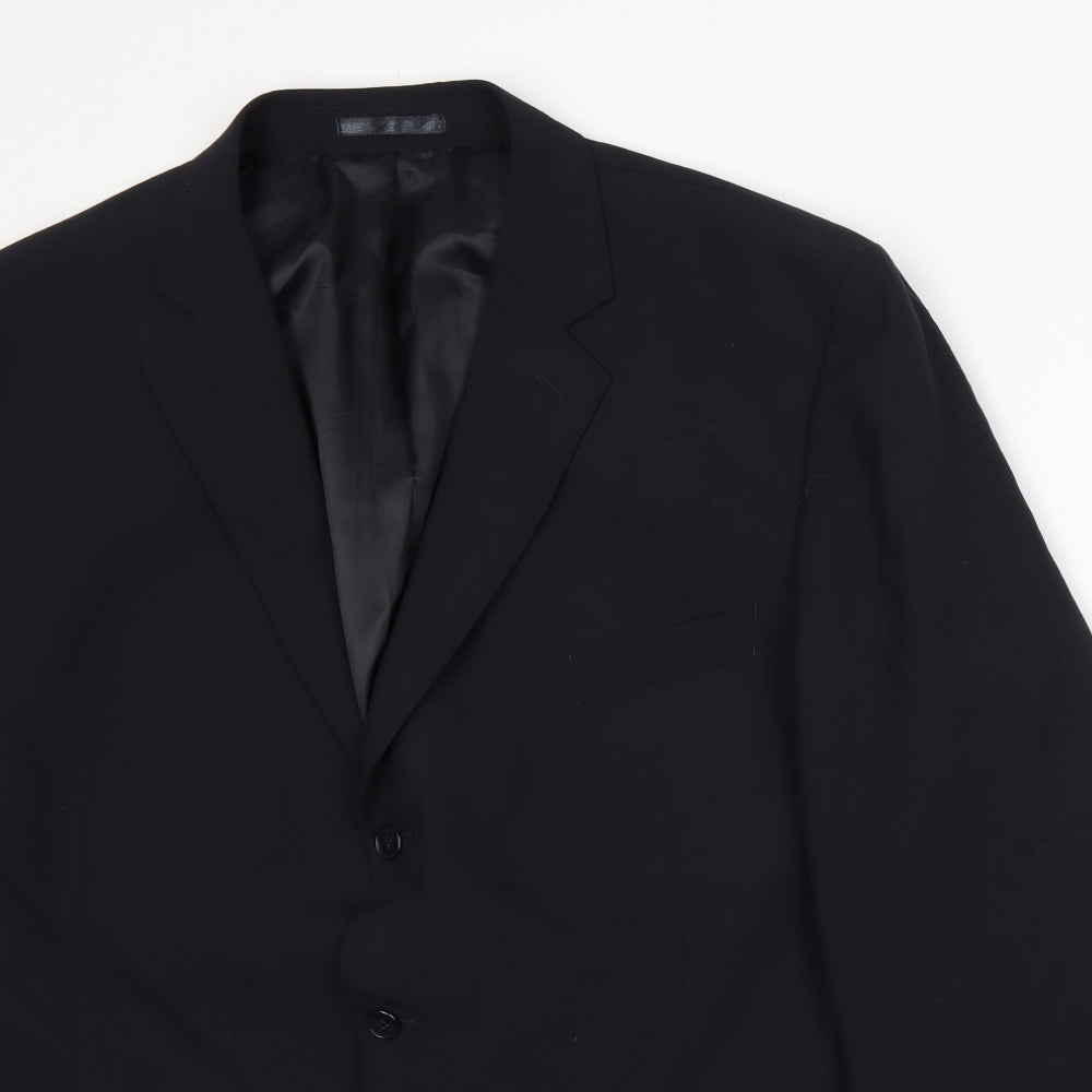 Karl Jackson Mens Blue   Jacket Suit Jacket Size 3XL