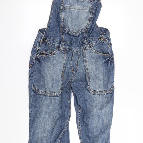 NEXT Womens Blue   Dungaree One-Piece Size 10 L20 in
