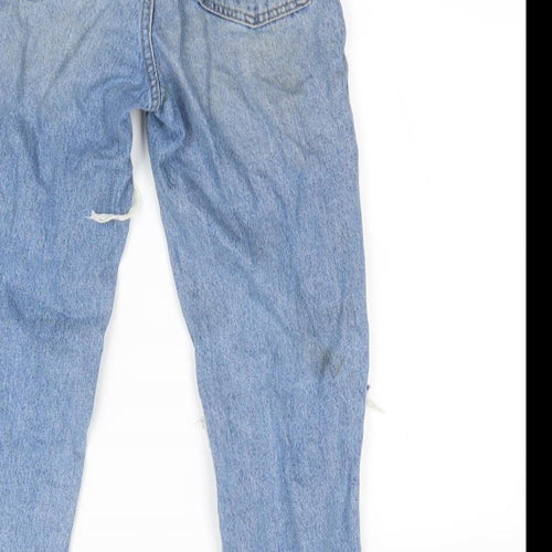 denim&co Womens Blue   Straight Jeans Size 4 L26 in