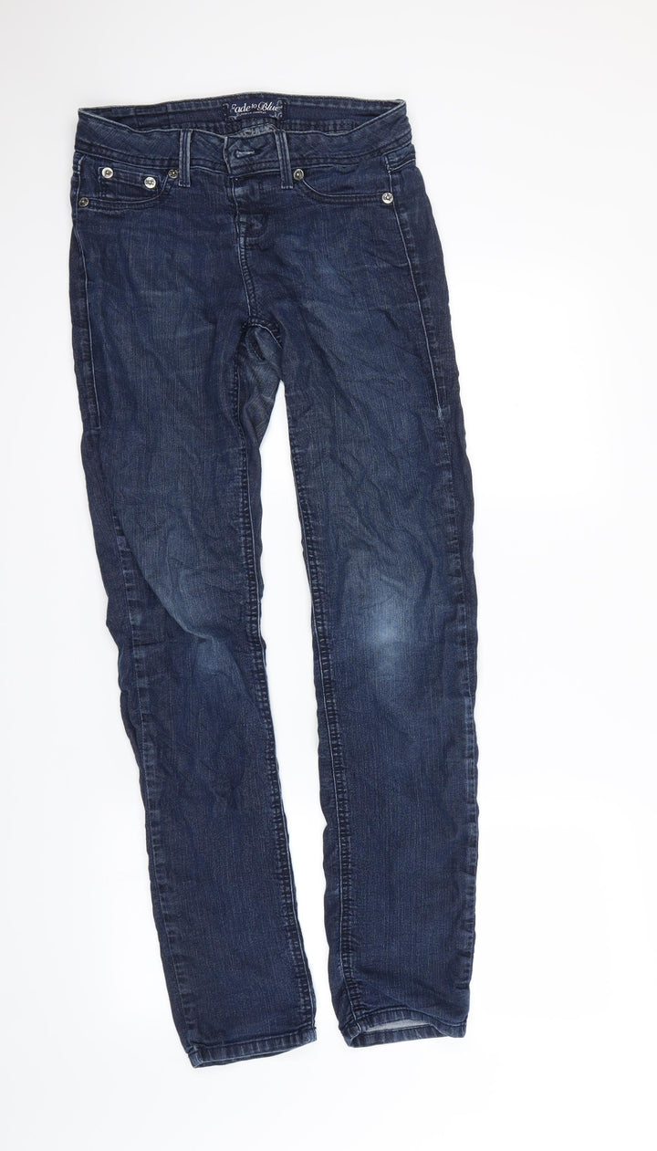 Fade to Blue Womens Blue Skinny Jeans Size S L29 in
