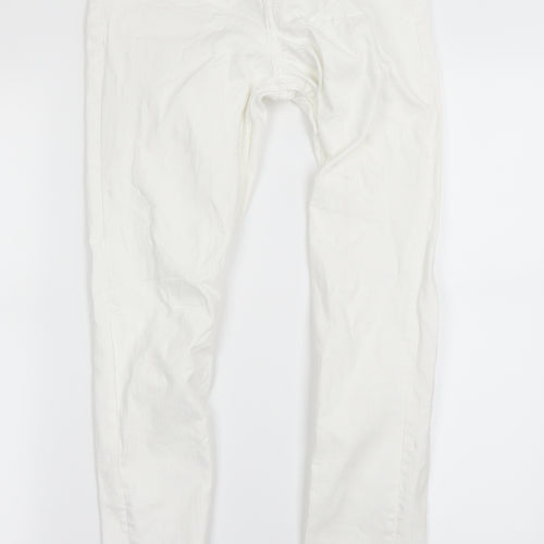 H&M Womens White   Skinny Jeans Size 6 L28 in