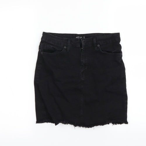Nasty Gal Womens Black   Mini Skirt Size 8