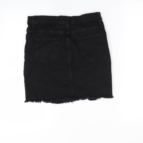 Nasty Gal Womens Black   Mini Skirt Size 8