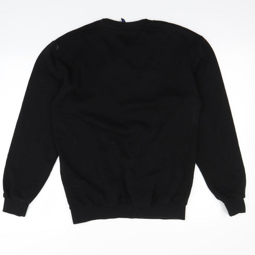 Divided Womens Black   Pullover Jumper Size XS