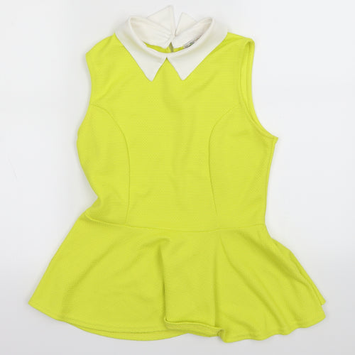 cameo rose Womens Yellow   Basic Tank Size 12