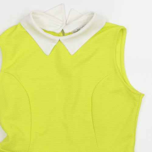 cameo rose Womens Yellow   Basic Tank Size 12