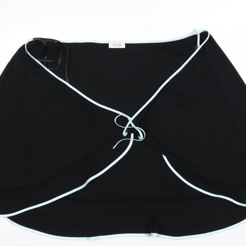one Womens Black   Kimono Coatigan Size 20