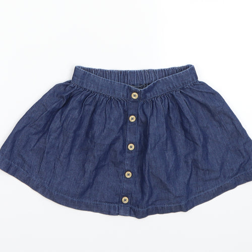 George Girls Blue   Mini Skirt Size 2-3 Years