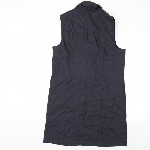 triesito Womens Blue   Jacket Waistcoat Size 14