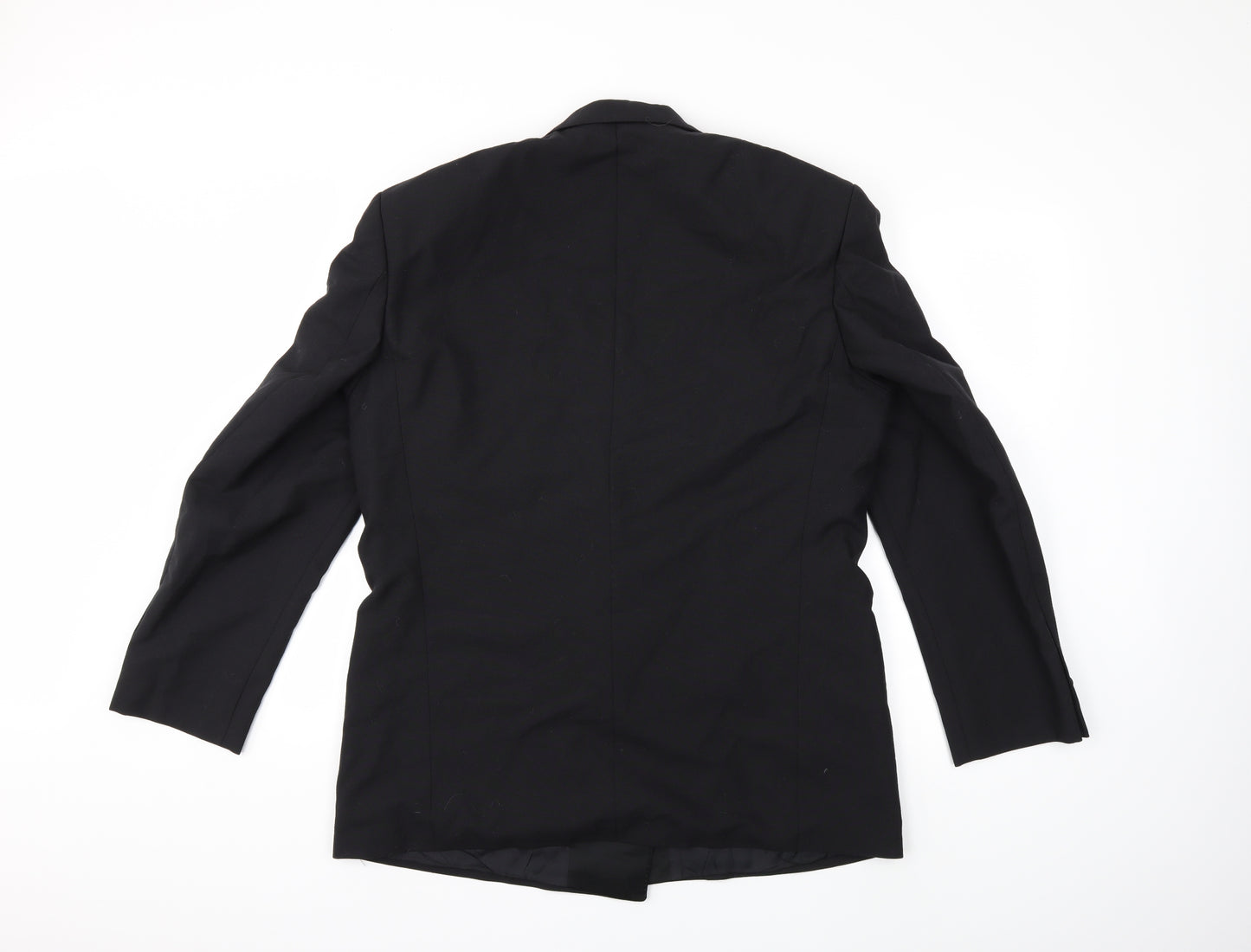 Preworn Mens Black   Jacket Suit Jacket Size 40