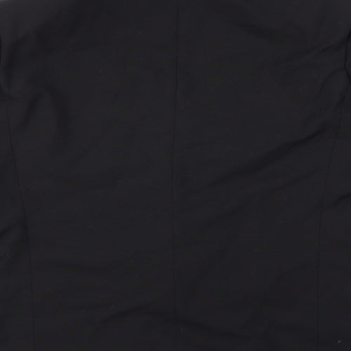 Preworn Mens Black   Jacket Suit Jacket Size 40