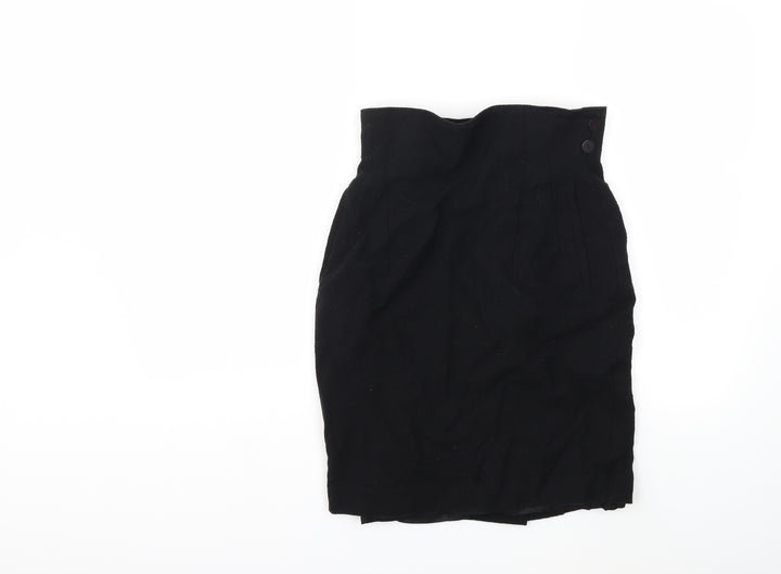 SENSE Womens Black Straight & Pencil Skirt Size 26 in