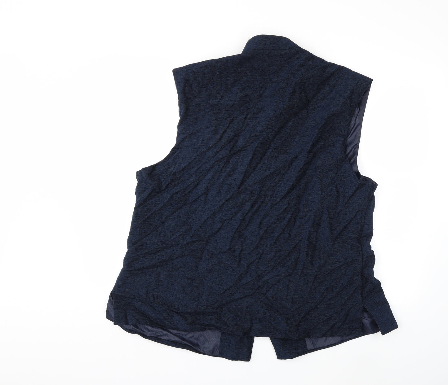 Preworn Womens Black   Jacket Waistcoat Size 18