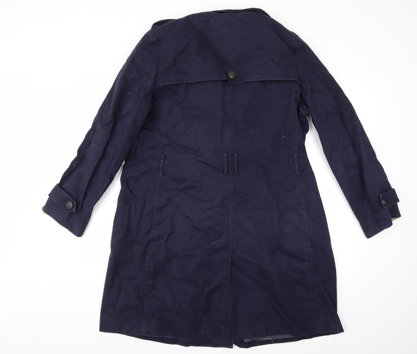 Gap Womens Blue   Trench Coat Coat Size XL