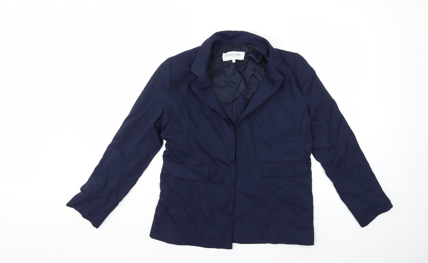 Gerard Darel Womens Blue   Jacket Coat Size 10