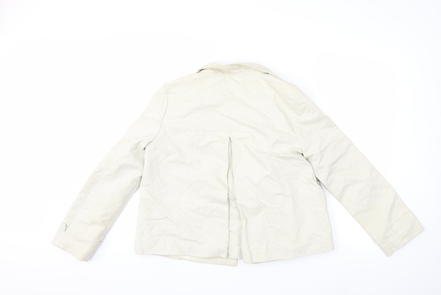 Comptoir des Cotonniers Womens Beige   Jacket  Size 8
