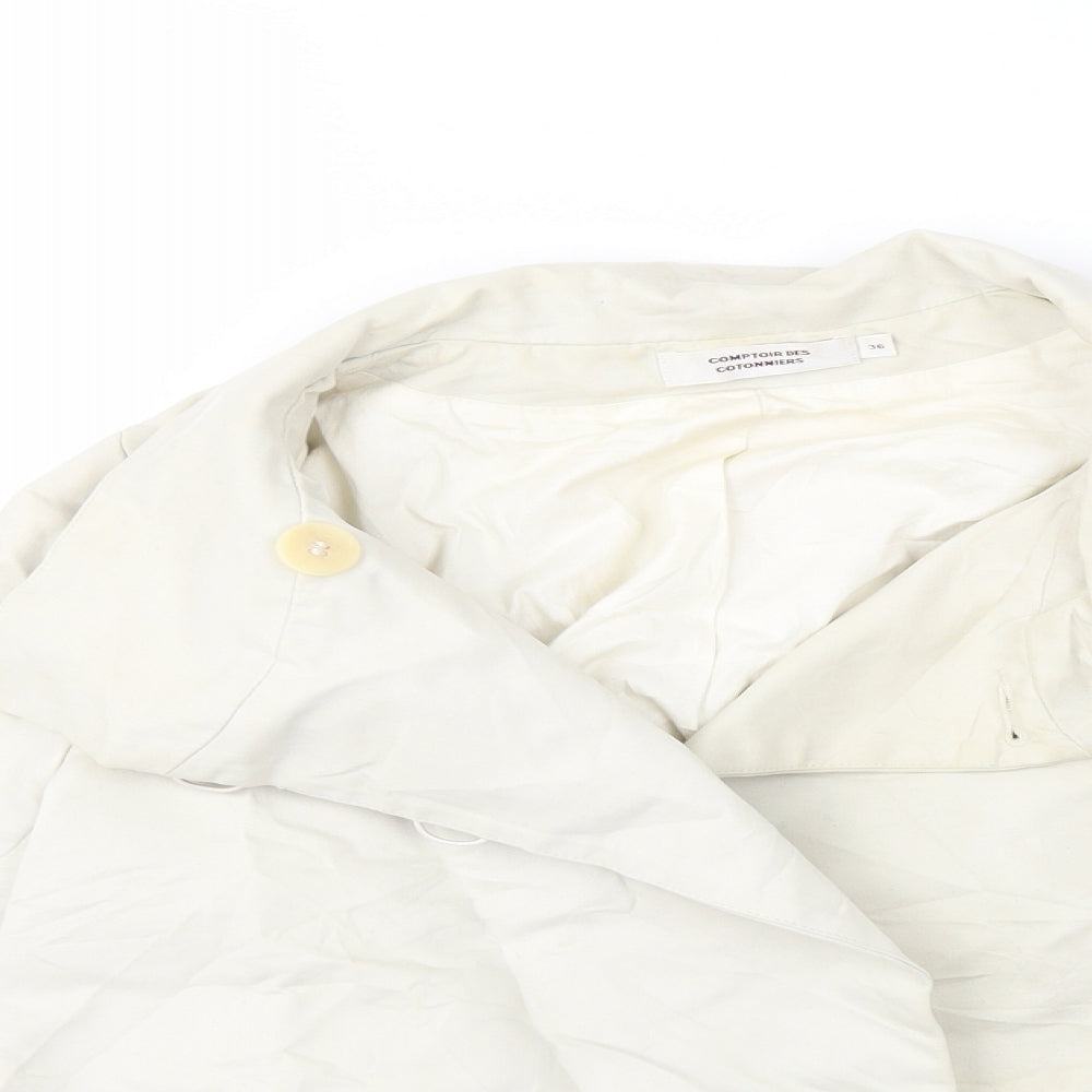 Comptoir des Cotonniers Womens Beige   Jacket  Size 8